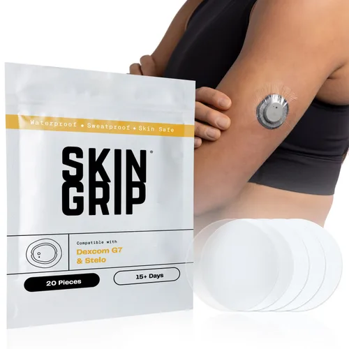 Vista 14 de Skin Grip Parches adhesivos compatibles con sensores Dexcom G7 y Stelo CGM Estampados de animales - Paquete de 10