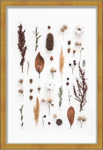 Vista 4 de Poster Palooza 3x4 Inch Shadow Box Gold Brushed Display Frame 1.25 Inch Deep Beveled 1.25 Inch Frame Moulding Width Includes Shatter Resistant