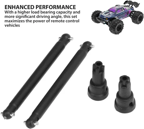 Vista 3 de Horoper Eje de transmisión de acero y eje de rueda de transmisión, eje de transmisión CVD trasero Dogbone Set Construcción de acero eficiente