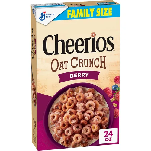 Vista 35 de Cheerios Cereal de desayuno sin gluten de avena integral, bolsa de 2.2 onzas (paquete de 5)