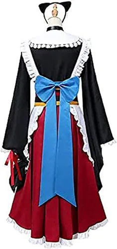 Vista 3 de Anime Inui Toko - Disfraz de sirvienta para mujer