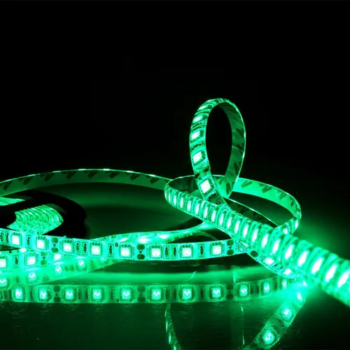 Vista 6 de SUPERNIGHT tira de luz LED, 16.4ft/5M SMD 5050 60Leds/M azul impermeable LED flexible Flash 300 LEDs cuerda luces