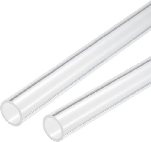 Vista 11 de MECCANIXITY Tubo acrílico transparente rígido redondo tubo 0.157 in (5/32") ID 0.315 in (5/16") OD 10" para lámparas y linternas, sistema