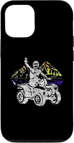 Vista 28 de ATV Rider Mountains Offroad Motocross Quad Racing Case for iPhone 16