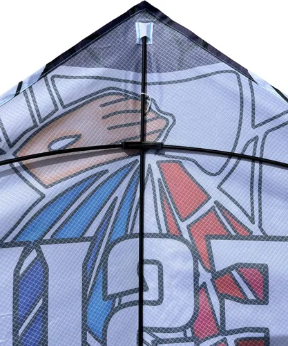 Vista 3 de Spiritful Toys - Cometa cristiana para niños y adultos, estilo diamante, fácil de volar, fácil de montar, gran cometa para principiantes, regalo