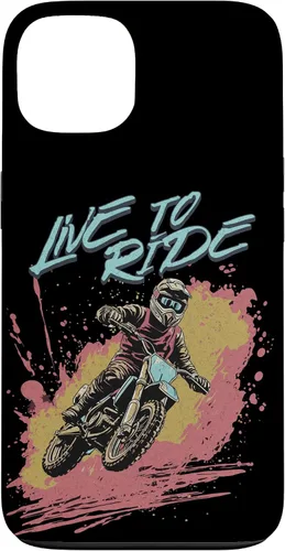 Vista 7 de Live to Ride Dirt Bike Motocross Racing Motorcycle Riding Case for iPhone 16