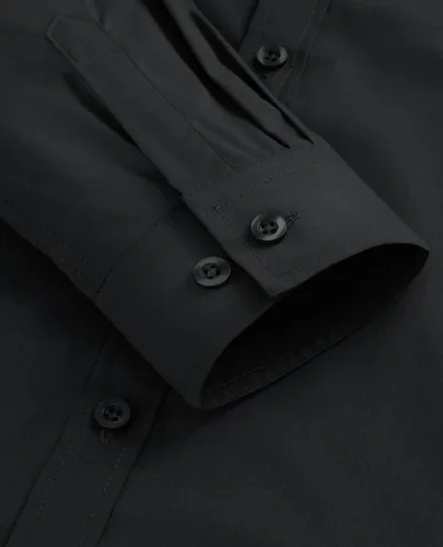 Vista 5 de siliteelon Camisas de vestir con botones para mujer, camisas de vestir de manga larga para mujer, camisas de trabajo de algodón de ajuste regular