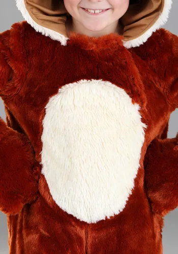 Vista 6 de Disfraz de Zorro de Peluche para Niños Multicolor