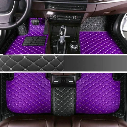 Vista 35 de Alfombrillas automotrices personalizadas para 99.99 % de los sedán, SUV, automóvil deportivo, hombres y mujeres, protección completa, almohadillas