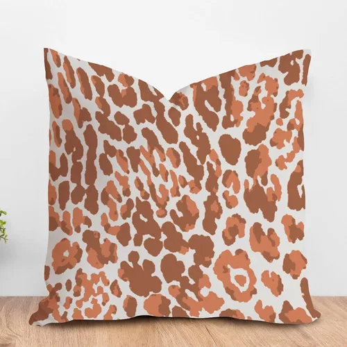 Vista 36 de ArogGeld Funda de almohada para sofá, guepardo y leopardo, estampado de leopardo, funda de cojín decorativa de granja para sala de estar