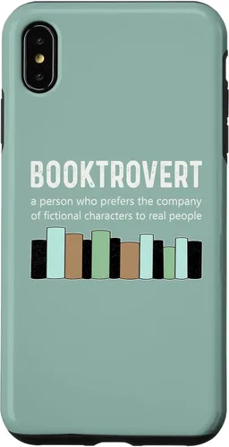 Vista 11 de Booktrovert Book Lover Book Worm Reading Nerd Bookshelf Case for iPhone 17
