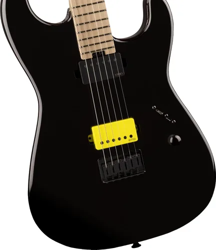 Vista 4 de Charvel Sean Long Signature Pro-Mod San Dimas Style 1 HH HT M Guitarra Eléctrica - Negro