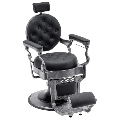 Vista 10 de BarberPub Silla de peluquero vintage reclinable 2947