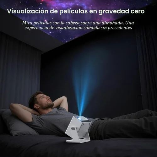 Vista 5 de HAPPRUN Proyector para exteriores de decodificación 4K ANSI 1500