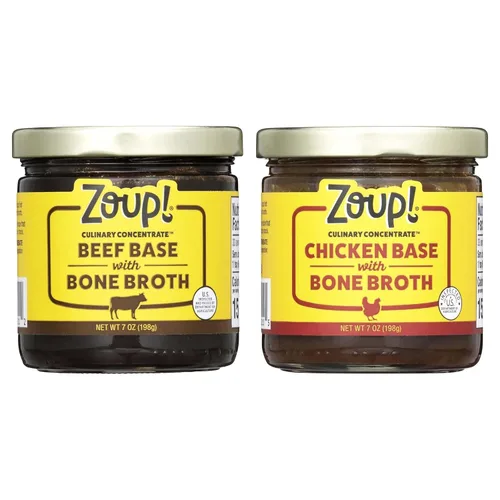 Vista 12 de Zoup! Concentrado culinario de caldo de hueso de res, paquete de 1, 7 onzas