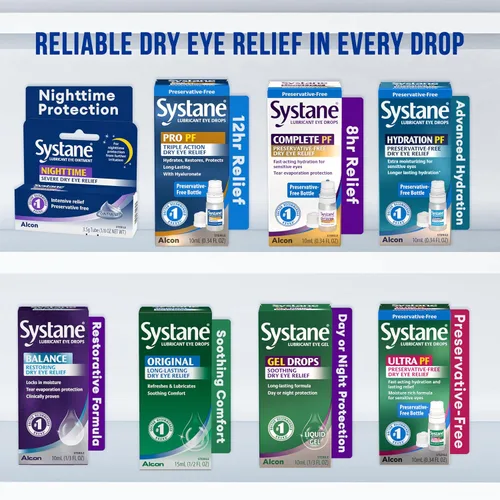 Vista 7 de Systane Ungüento Lubricante para Ojos Nocturno 3.5g Tubo
