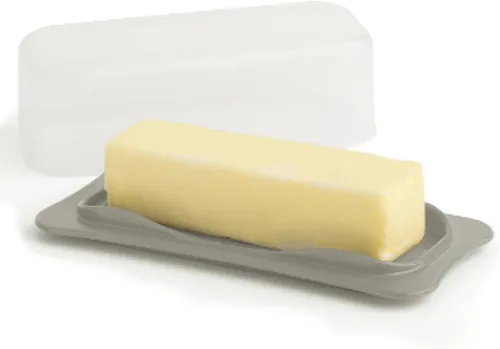 Vista 7 de Signoraware Mantequillera con Tapa - Recipiente Guardamantequilla con Tapa Transparente para Encimera, Refrigerador - Plástico Duradero