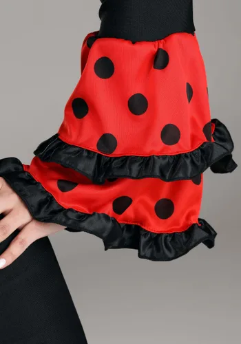 Vista 4 de Disfraz de Señorlita Española para Mujer Talla Plus Multicolor