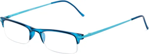 Vista 9 de Readers Readers.com Gafas de lectura: The Bishop, Metal Browline Style para hombres y mujeres