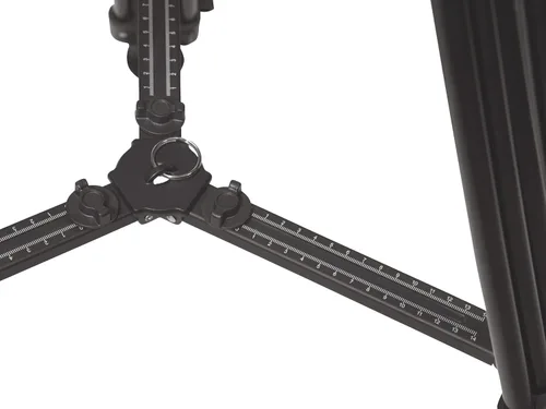 Vista 7 de 9.Solutions Trípode de alta resistencia para brazo C-Pan, 9.TR1, con bolsa de transporte (negro), cuenco triopd estándar integrado de 2.953 in