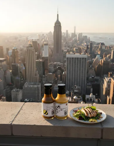 Vista 4 de Wu - Apósito de jengibre japonés, sin gluten, 10.7 onzas líquidas (miel de sésamo jengibre, 1 botella)