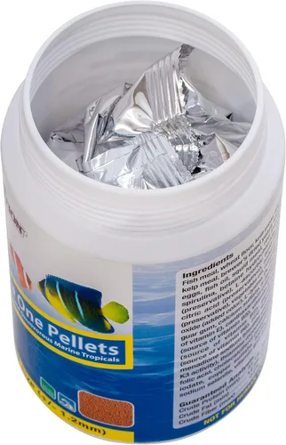 Vista 6 de Ocean Nutrition Formula One Pellets - Tarro de pellets de 14 onzas (14.11 oz), tamaño pequeño
