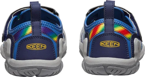Vista 2 de KEEN Knotch Creek Casual Cómodo para Niños Tinte anudado cobalto brillante/arco iris