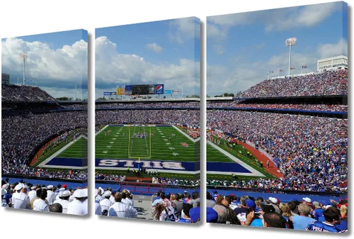 Vista 80 de Lincoln - Lienzo decorativo para pared, diseño de campo financiero de Filadelfia, paisaje de estadio de fútbol de Filadelfia, decoración de pared