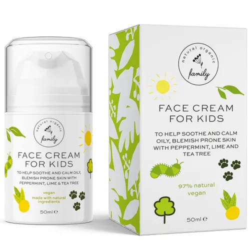 Vista 10 de Crema Facial Hidratante Suave para Niños y Preadolescentes – Nutritiva y Calmante para Todo Tipo de Piel – Ingredientes Naturales: Ácido Hialurónico