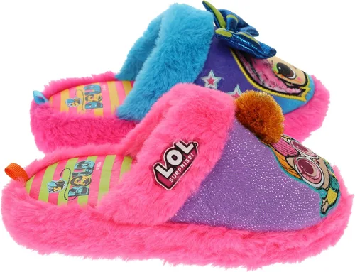 Vista 6 de LOL Surprise Pantuflas para niña diseño de abeja y atrevido color turquesa