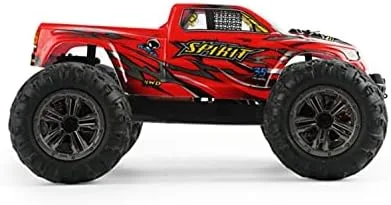 Vista 4 de FMT - Camiones RC de alta velocidad a escala 1:16 de 36 kmh para adultos – 4WD eléctrico todoterreno a prueba de agua, vehículos de control