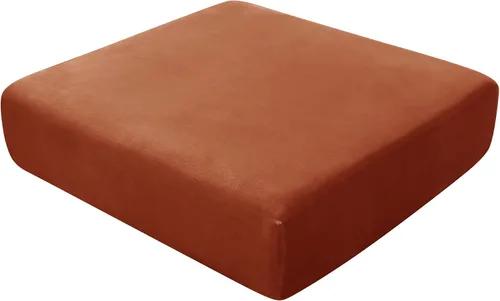Vista 15 de CONRUSER Funda de cojín elástica de terciopelo suave, funda de cojín de felpa de terciopelo suave, fundas de sofá, protector de muebles con parte