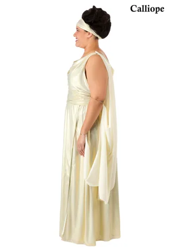 Vista 19 de Disfraz de Muses de Hércules Disney para Mujer Talla Plus Multicolor