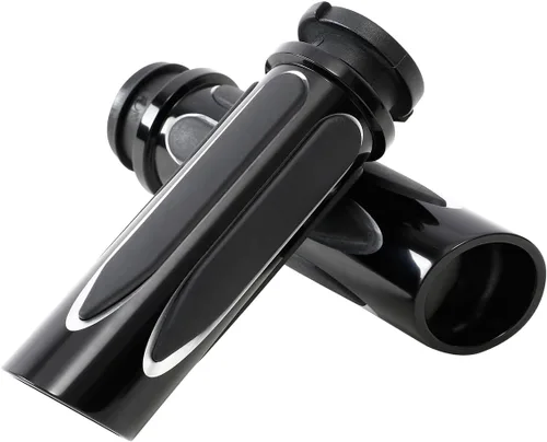 Vista 12 de TCT-MOTORPARTS Agarraderas eléctricas de 1 pulgada para manillar Harley Touring