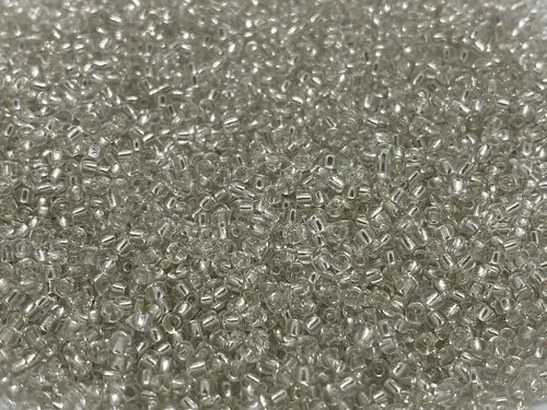 Vista 46 de Tamaño de las cuentas de semillas: 11/0 50 gr / 1.76 oz (ámbar plateado forrado)