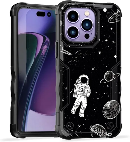 Vista 62 de Funda para iPhone Air, [doble capa] [protección contra caídas de grado militar de 10 pies] Funda resistente a prueba de golpes para iPhone Air