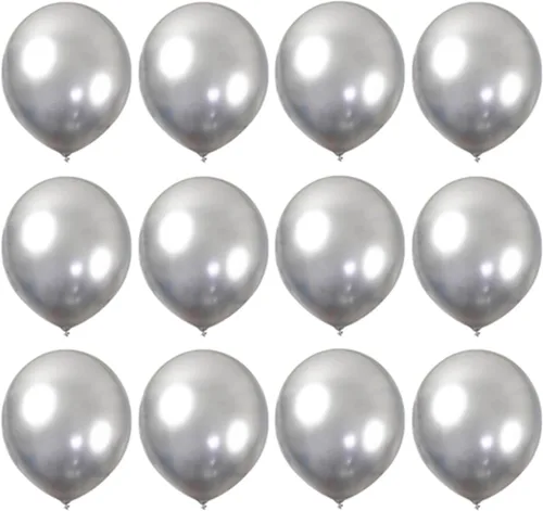 Vista 11 de Globos de látex negro de 12 pulgadas, 60 globos gruesos para decoraciones de fiestas (12 pulgadas negro)