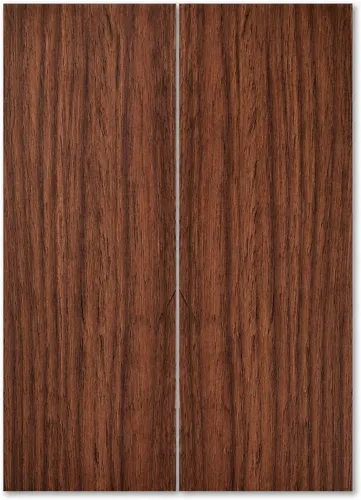 Vista 17 de IECAP LLC Paneles de madera a espejo de madera de palo negro africano para mango de cuchillo – Materiales para mango de cuchillo – Escalas