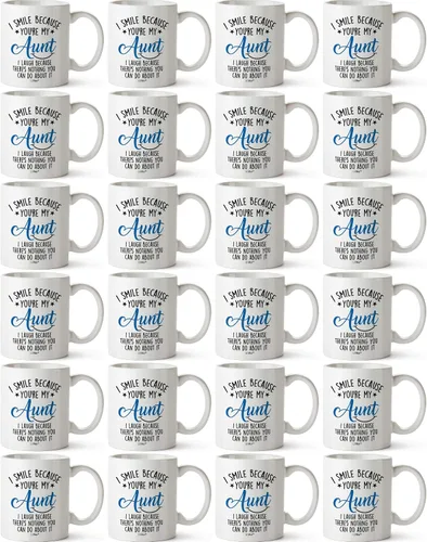 Vista 10 de Smile Aunt Uncle Parent (1, 15 oz, azul tío azul)