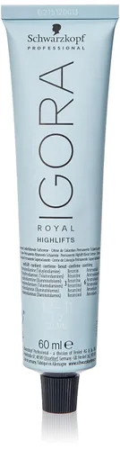 Vista 4 de Schwarzkopf Igora Royal Highlifts 12-1 Súper Ceniza Color de Cabello 60ml