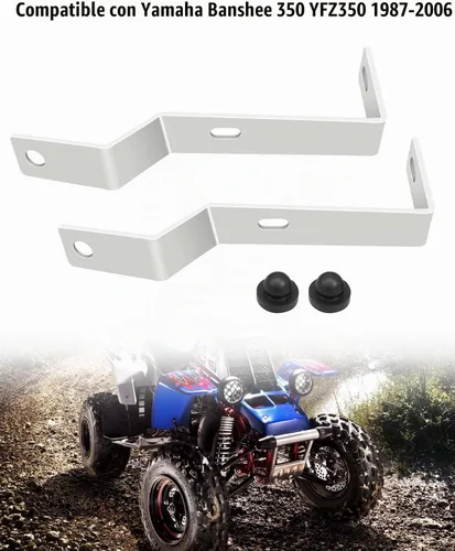 Vista 2 de Soporte de guardabarros trasero para Yamaha Banshee 350 YFZ350 1987-2006, 2
