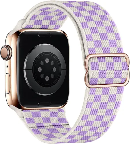 Vista 54 de Correas elásticas de nailon compatibles con Apple Watch de 1.496 pulgadas, 1.575 pulgadas, 1.614 pulgadas, 1.654 pulgadas, 1.732 pulgadas, 1.732