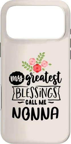 Vista 22 de My Greatest Blessings Call Me Nonna Italian Grandma Women Case for iPhone 17