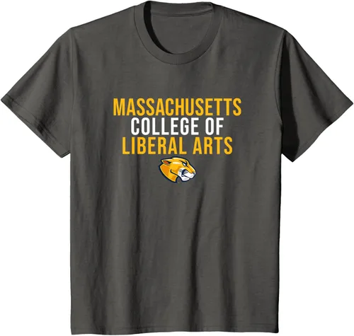 Vista 17 de Mass Liberal Arts MCLA Trailblazers - Camiseta apilada, Negro