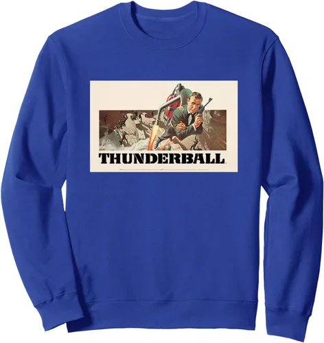 Vista 4 de Official James Bond 007 Sudadera Thunderball, Negro