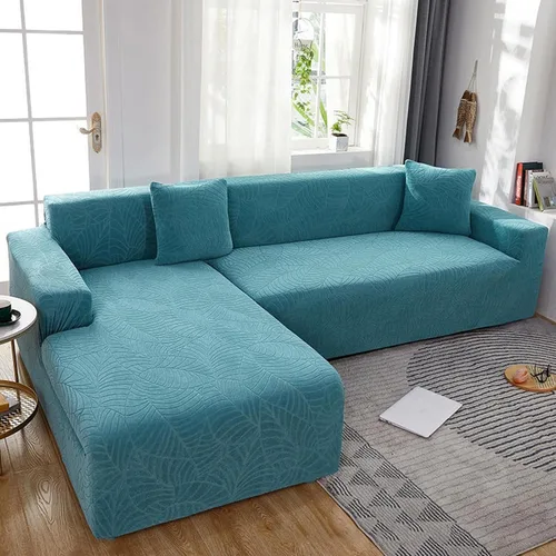 Vista 9 de Konsilsa Funda para sofá modular en forma de L, funda elástica para sofá, protector de muebles, elástico, súper suave, antiarañazos