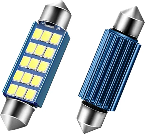 Vista 10 de 578 bombillas LED extremadamente brillantes, 6500K 400LM para interior LED, cúpula, mapa, puerta, bombillas 211-2 212-2 bombilla LED festoon 1.614