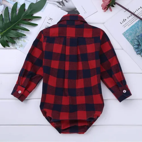 Vista 5 de ACSUSS - Camisa de manga larga para bebé, diseño de caballero