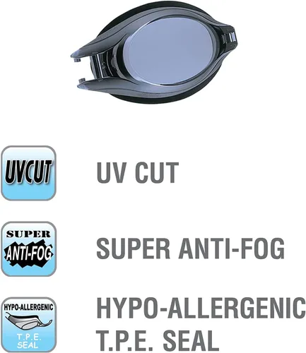 Vista 6 de VIEW(ビュー) unisex-adult View Swimming Gear Optical Corrective Swim Goggles