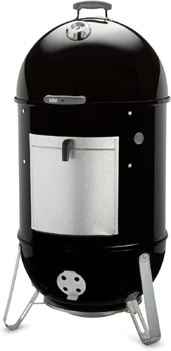 Vista 11 de Weber 711001 Hornillo de montaña Smokey de 14 pulgadas, hornillo de carbón, color negro, Fumador, 14 - pulgadas, Negro